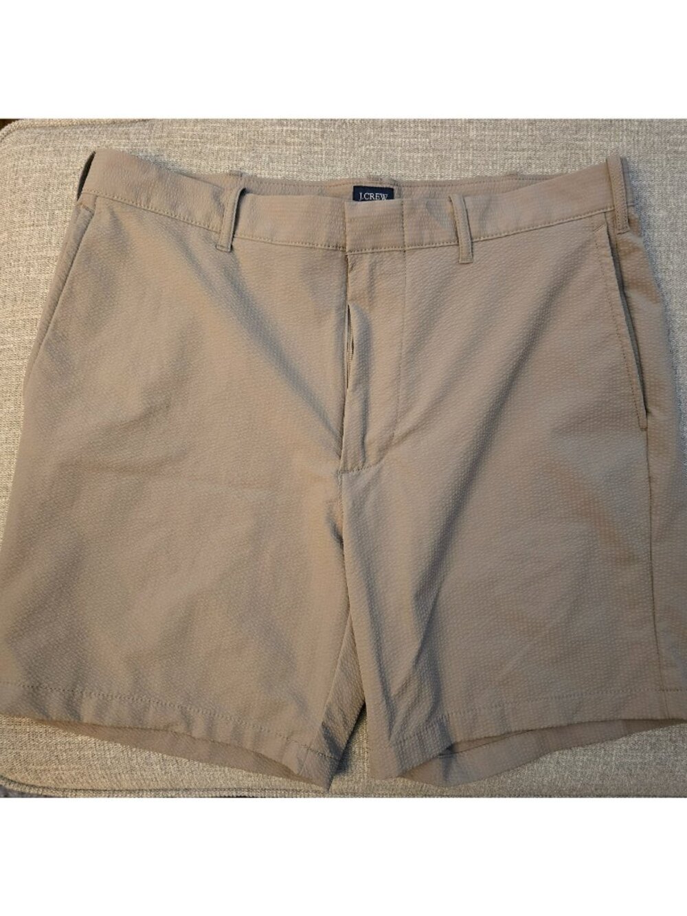 J.Crew Factory 7" seersucker tech short